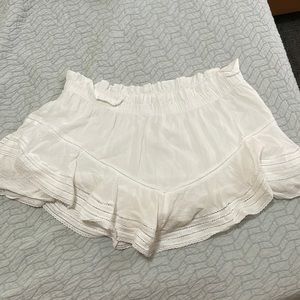 Aerie ruffle skirt